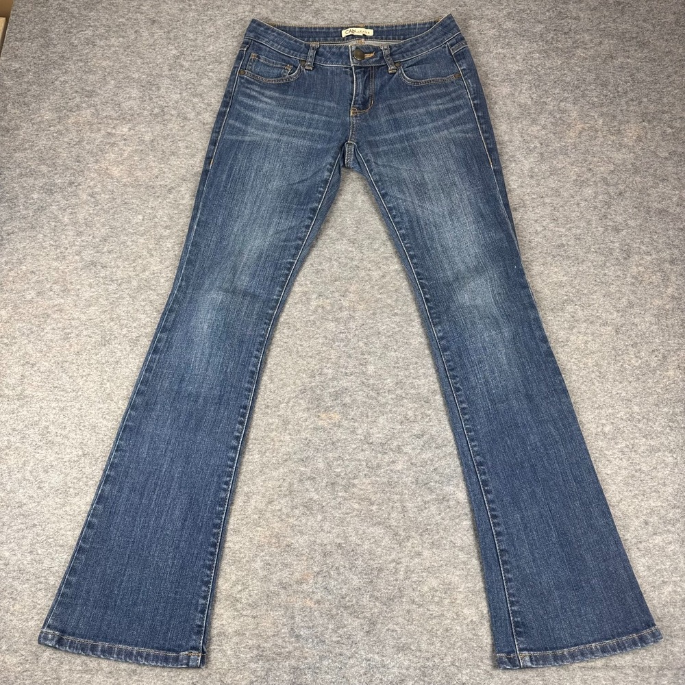CAbi Baby Bootcut Jeans 32" Cotton Stretch Womens 2